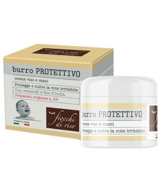 Artsana Fiocchi di Riso Burro Protettivo Nutriente Idratante Viso e Mani 30  ml